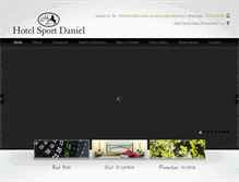 Tablet Screenshot of hoteldaniel.it